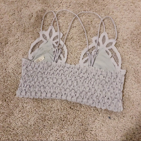 SOLD ON MERC: Free People Adella Gray Bralette - Picture 6 of 8